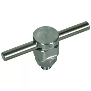   Conector DEHN KS NIRO 200 kA pentru Rd 10 mm, cu șaibă cu arc dintr-o singură bucată 301209