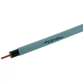   Dehn HVI-light conductor, diametru 20 mm, culoare gri, tăiat la dimensiune: lungime minimă de comandă 6000 mm 819129 HVI LI 45 20 L .. GR