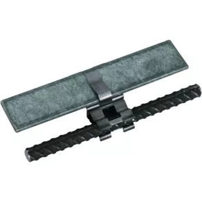   DEHN 308141 clemă de legătură fără șuruburi pentru armături de beton, oțel St/negru, Rd 8 / Fl 30 x 3-4rnDC BK 8 FL30 STBLANK