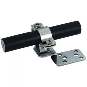   Suport pentru conductă de acoperiș DEHN pentru acoperișuri metalice NIRO, cu placă în formă de Z, pentru conductă HVI cu diametrul de 20-23 mm, 202853 DLH AL ZS 20 23 V2A