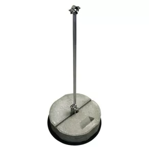   DEHN 105460 D 16 mm L 750 mm distanțier din aluminiu cu element de fixare cu potențial D 17 mm cu clemă MV pentru conductor HVI Light DIDH PAE 17 D16 750 AL V2A