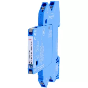   DEHN BLITZDUCTORconnect, paratrăsnet modular combinat cu indicator de stare, pentru 1 pereche de fire, Ex ia BCO ML2 BD EX 24 927284