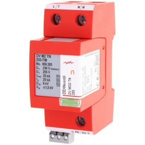   Dispozitiv de protecție împotriva supratensiunii DEHNventil M2 sistem monofazat TN (tip 1+2), cu contact de semnalizare la distanță DV M2 TN 255 FM 956205