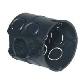   Cutie din plastic 65 mm, perforată, stivuibilă, adâncime 66 mm, 1555-41 Kaiser