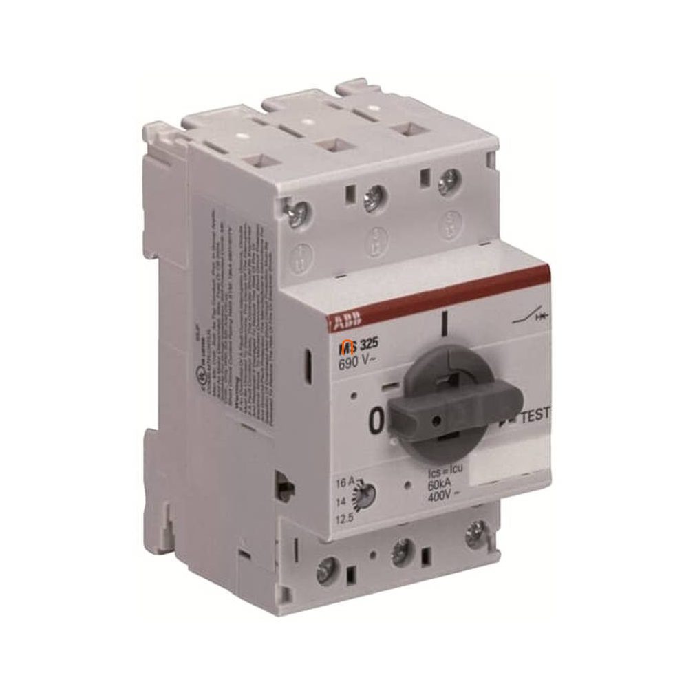 ABB MS325-9 protecție motor, 6,3-9 A, 100 kA, 1SAM150000R1010