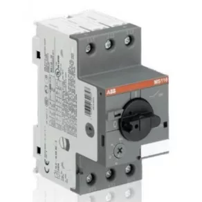   Întrerupător de protecție pentru motor ABB MS116-10, 6,3-10 A, 1SAM250000R1010