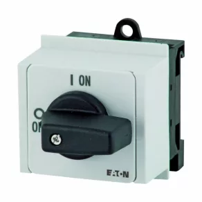   Întrerupător Eaton 3P 25A, omologat, cu 1 contact auxiliar de deschidere + 1 contact auxiliar de închidere P1-25/IVS/HI11 - 53117