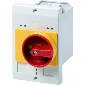  Eaton 072908 E-PKZ0-GR Carcasă încastrabilă IP65 cu întrerupător de urgență cu manetă rotativă /PKZM0
