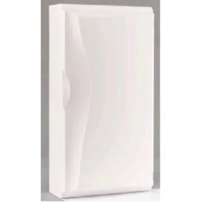   Cutie de distribuție Eaton pentru montare pe perete, 4 rânduri, 52TE, cu ușă albă, BC-A-4/52-tw-101561