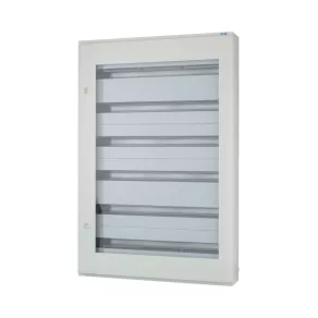   Cutie de distribuție completă Eaton pentru montare pe perete, cu ușă transparentă, IP30, bf-ot-6/198-g-c-103116