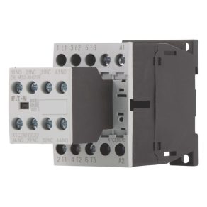   Contactor de putere Eaton, 3 kW/400 V, c.a., dilm7-22 (230 V 50 Hz, 240 V 60 Hz) -106360