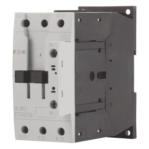   Contactor de putere Eaton, 37 kW/400 V, c.a., dilm72 (230 V 50 Hz, 240 V 60 Hz) -107670