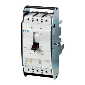   Eaton 100 kA, întrerupător tripolar/protecție cablu plus structură de transport, NZMh3-ae630-ave-110851