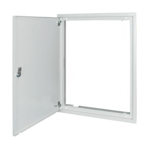   Cadru de ușă Eaton Xboard+ IP30 montat încastrat (braț basculant), alb, bp-u-3s-600/12-p-w-119118