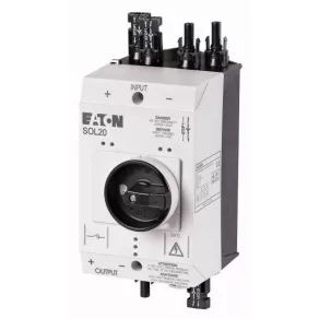   Întrerupător de deconectare Eaton PV 20 A CC, 2xmc4/1xmc4, sol20/2mc4-120915