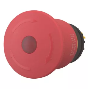   Buton de oprire de urgență iluminat Eaton 45 mm, confirmare rotativă, m22-pvlt45p-121460