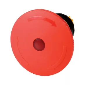   Buton de oprire de urgență iluminat Eaton 60 mm, confirmare rotativă, m22-pvlt60p-121461