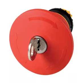  Buton de oprire de urgență cu cheie Eaton 60 mm, încuietoare Ronis, M22-PVS60P-RS-121467