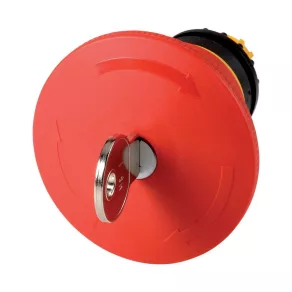   Buton de eliberare de urgență Eaton cu cheie 60 mm, încuietoare MS1, M22-PVS60P-MS1-121469