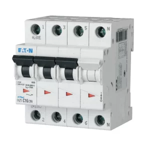   Întrerupător automat miniatural Eaton, 20 kA, 3P+0, fazt-c32/3n-142519