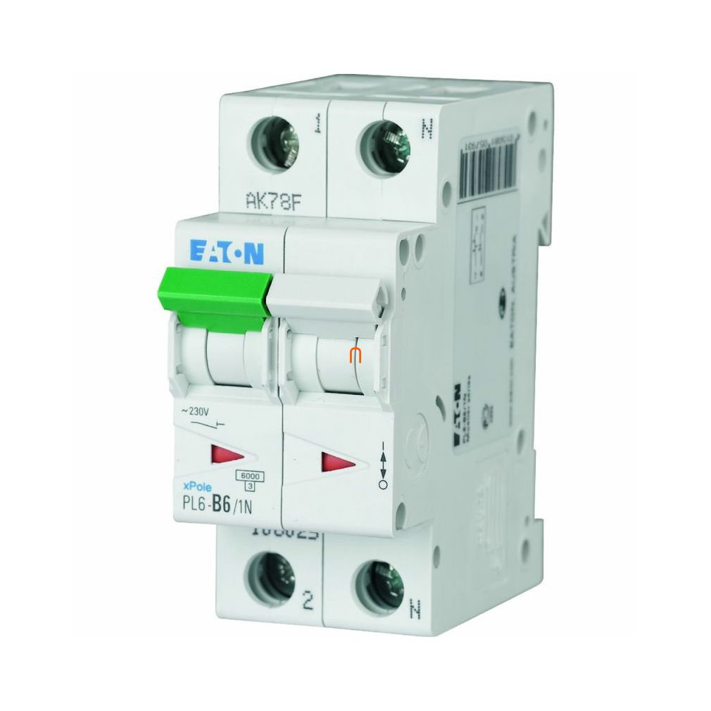 Dispozitiv de întrerupere 1P+N C 20A 6kA PL6-C20/1N (164926)