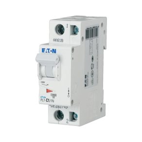   Întrerupător miniatural Eaton, 10 kA, 1P+0, pl7-c1/1n-165230