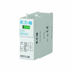   Inserție Eaton pentru protecție împotriva curenților de descărcare atmosferică și supratensiuni b+c, pentru spbt12, uc=280 V c.a., spbt12-280-167341
