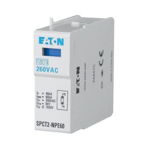   Inserție Eaton pentru protecție la supratensiune pentru c, d, sp.t., uc=260V AC, spct2-npe60-167617