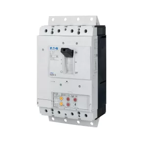   Întrerupător Eaton 100 kA, protecție selectivă cu patru poli, conectabil, nzmh3-4-ve400/250-sve-168895