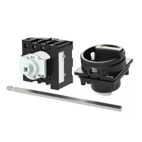   Întrerupător principal Eaton, tripolar + N 25A, ax metalic încorporat +1ny1z, p1-25/m4/svb-sw/n/hi11-172770