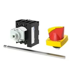   Întrerupător principal Eaton, tripolar, 25 A +1ny1z ax metalic K-line, p1-25/m4/k1-pr/hi11-172775