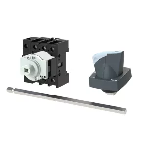   Întrerupător principal Eaton tripol + N 32A cu ax metalic K-line, p1-32/m4/k1-pg/n-172779