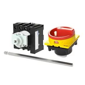   Întrerupător principal Eaton, tripolar + N 32A + 1ny1z, ax metalic încorporat, p1-32/m4/svb/n/hi11-172871