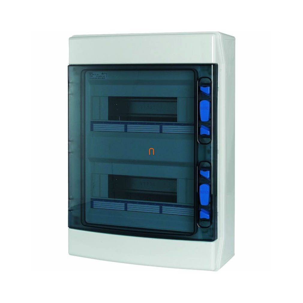 Eaton 174191 IKA-2/24-ST-UV Montare pe perete. IP65 2 rânduri 24TE, ușă transparentă, +PE/N