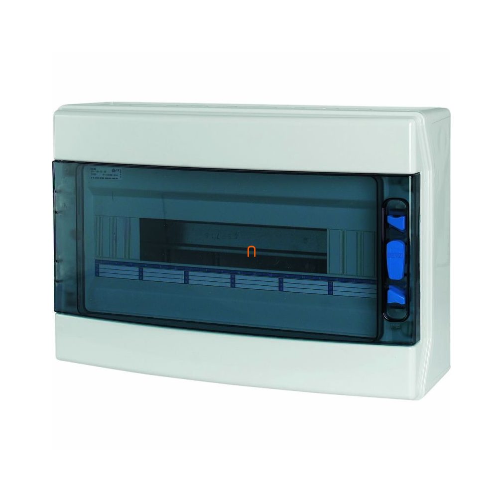 IKA-1/18-ST-UV Distribuitor mic pentru montare pe perete IP65 1 rând 18TE, ușă transparentă, +PE/N 174193 Eaton