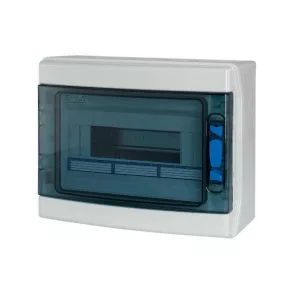   Cutie de distribuție Eaton pentru exterior, interior 1 rând 12 TE, ușă transparentă, IKA-1/12-OT-174206