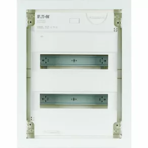   Cutie de distribuție mică Eaton pentru montare încastrată, IP30, 2 rânduri, 24 terminale, arc de tensiune, klv-24upp-f-178800