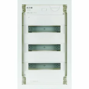   Cutie de distribuție mică Eaton încastrată, IP30, 3 rânduri 36te, arc de tensiune, klv-36upp-f-178802