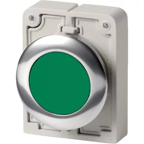 Buton Eaton, 30 mm, plat, verde, m30c-fd-g-182919