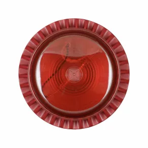   Priză joasă Eaton, carcasă roșie, indicator luminos roșu, semnal sonor cu indicator luminos, Flashni 24 V c.c., -