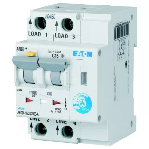   Dispozitiv combinat de protecție împotriva defectelor de arc Eaton afdd+ (3 în 1) „a”, afdd-16/2/c/003-a-187210