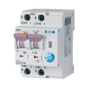   Dispozitiv combinat de protecție împotriva defectelor de arc electric Eaton afdd+ (3 în 1) „a”, afdd-32/2/c/003-a-187234