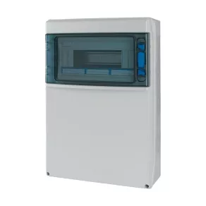   Dulap industrial Eaton, IP65, 12te, cu placă de acoperire completă, ika-c-1/12-st-x-187356