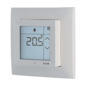   Controler de cameră Eaton cu ecran tactil complet (alb deschis + ramă), cpad-00/198-187712