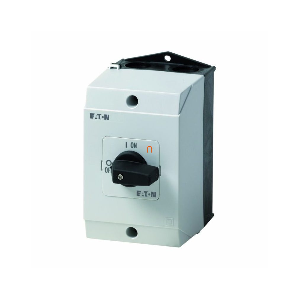T0-2-1/I1 kézikapcsoló tokozott 0-1 állású 20A 3P IP65 207081 Eaton