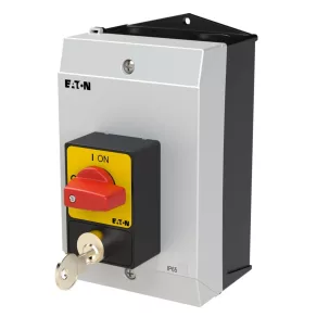   Comutator de urgență Eaton cu blocare, cu trei poli, 25 A, închis, p1-25/i2/sva(s)-rt-207306