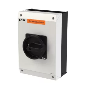   Întrerupător de siguranță Eaton, tripolar, 63 A, închis, p3-63/i4-si-sw-207362