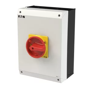   Întrerupător principal Eaton cu oprire de urgență, tripol + n 100A închis +1ny1z, p3-100/i5/svb/n/hi11-207380