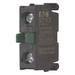   Element de contact Eaton, 1z, pentru placă de bază, montat cu șurub, m22-kc10-216380