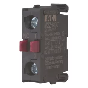   Element de contact Eaton, 1ny, pentru placă de bază, montat cu șurub, m22-kc01-216382